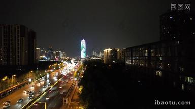 河南郑州城市风光航拍